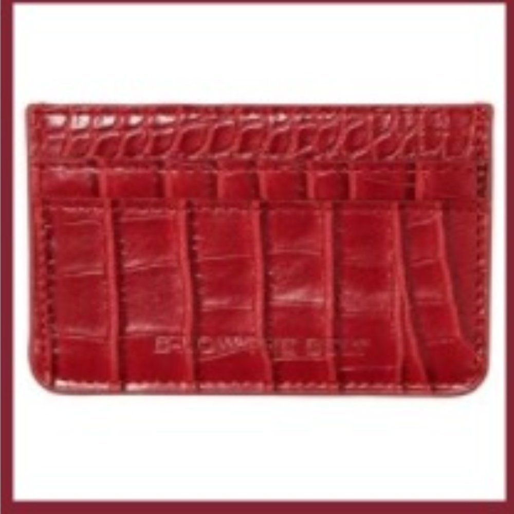 B-Low The Belt Croc Card Case